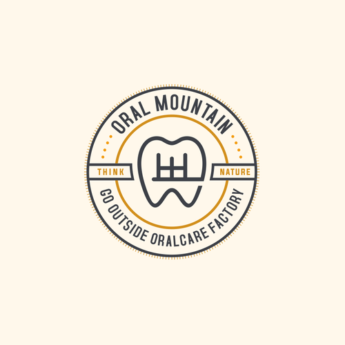 Japanese brand with the title 'Oral Mountain Logo'