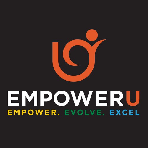 Motivational logo with the title 'EmpowerU'