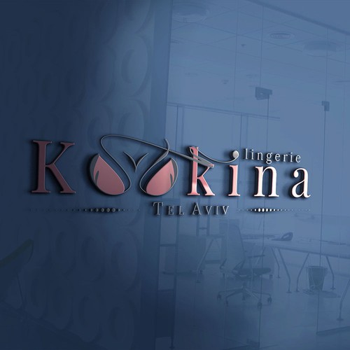 Lingerie logo with the title 'Logo concept for Lingerie brand'