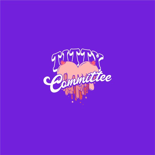 Adult design with the title 'Titty Committee'