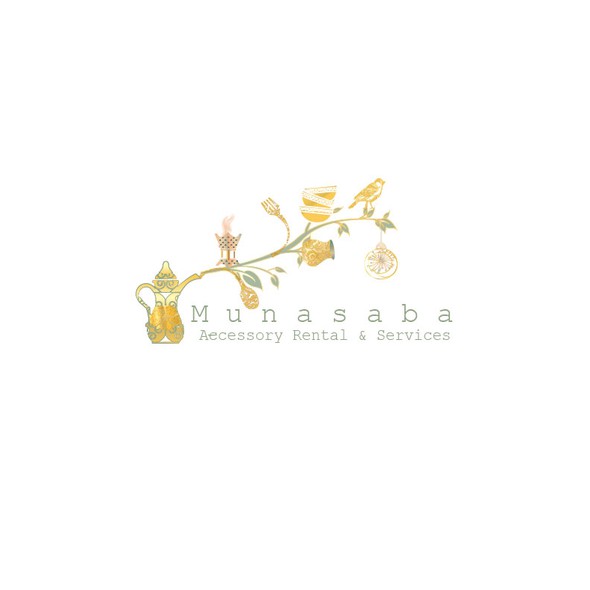 Teapot design with the title 'Catchy logo for wedding accessory rentals'