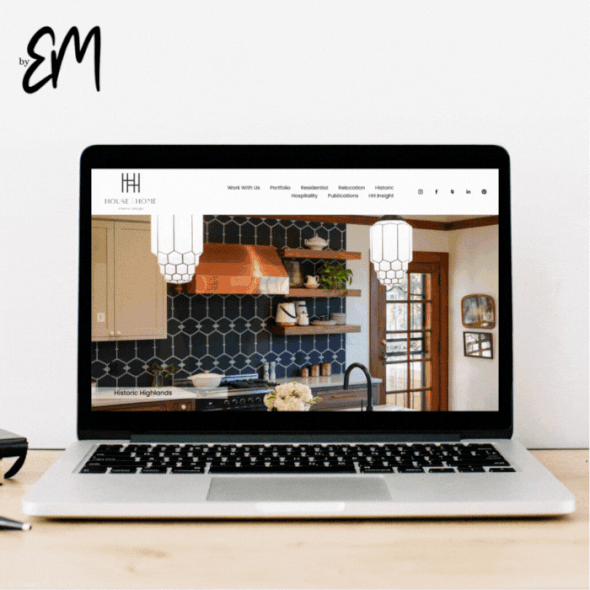 Household design with the title 'Interior Design Site'