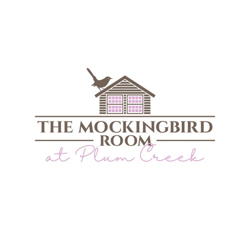 Wedding brand with the title 'The Mockingbird Room'