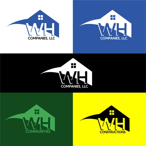 Responsive logo with the title 'WH Companies'