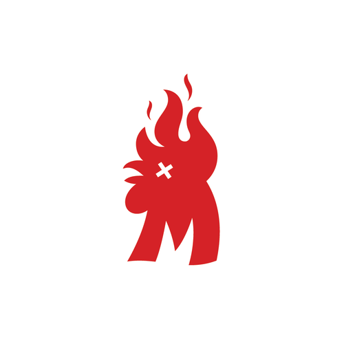 Food truck design with the title 'Mico's Hot Chicken'