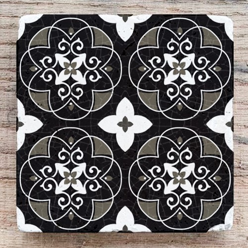 Tile design with the title 'Tile design handmade'