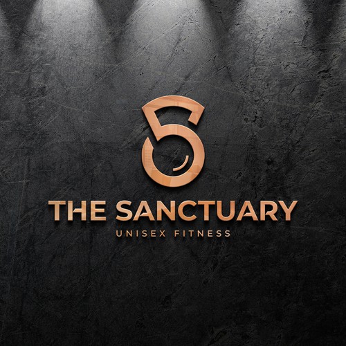 Unisex logo with the title 'The sanctuary'