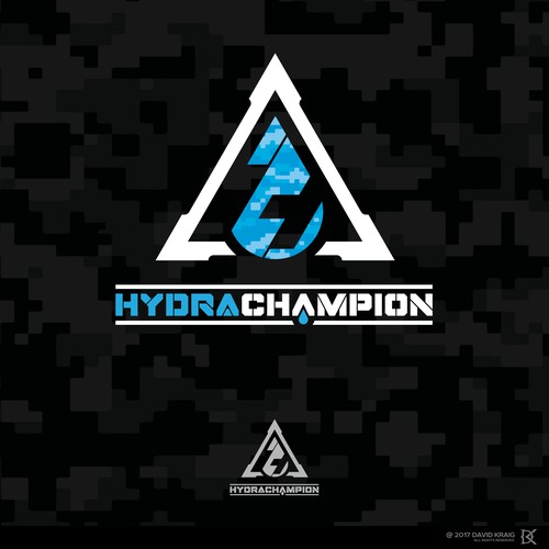 Championship logo with the title 'HydraChampion'