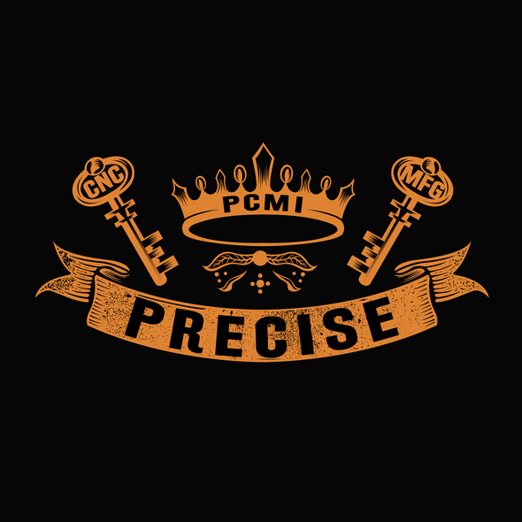 Bold t-shirt with the title 'T shirt Design for Precise (PCMI)'