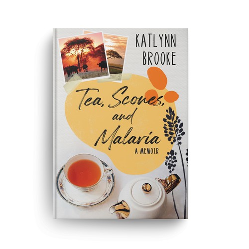 Memoir book cover with the title 'memoir book cover'