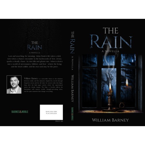 Book cover with the title 'The Rain Book cover'