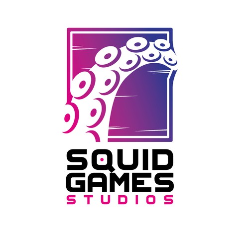 Squid logo with the title 'Squid Game studio '