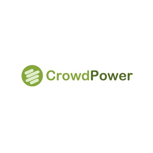 Crowdfunding logo with the title 'Crowdfunding Logo'