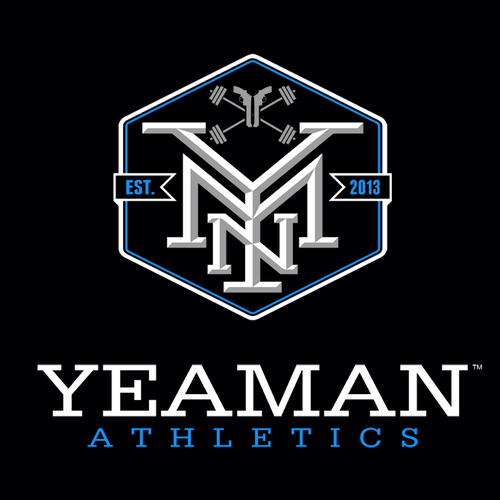 Gym logo with the title 'Yeaman Athletics'