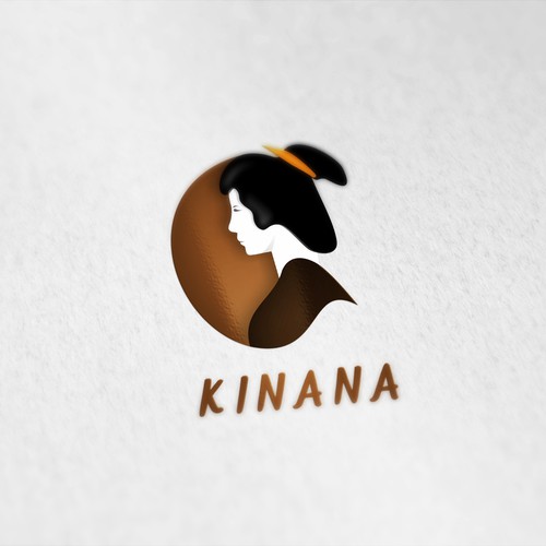 Geisha design with the title 'Kinana'
