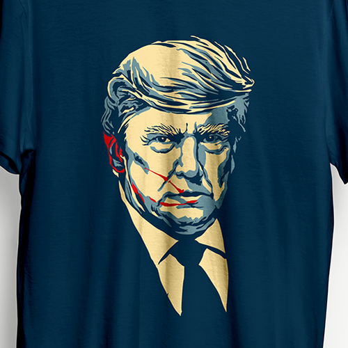 Trump t-shirt with the title 'Trump'