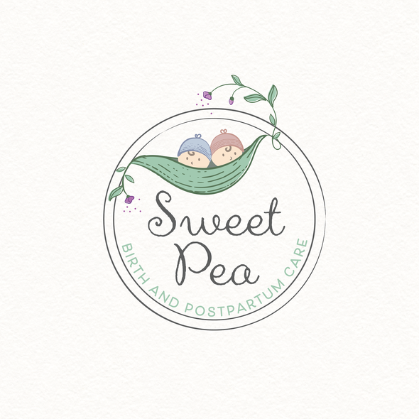 Doula logo with the title 'Sweet logo for a doula business'