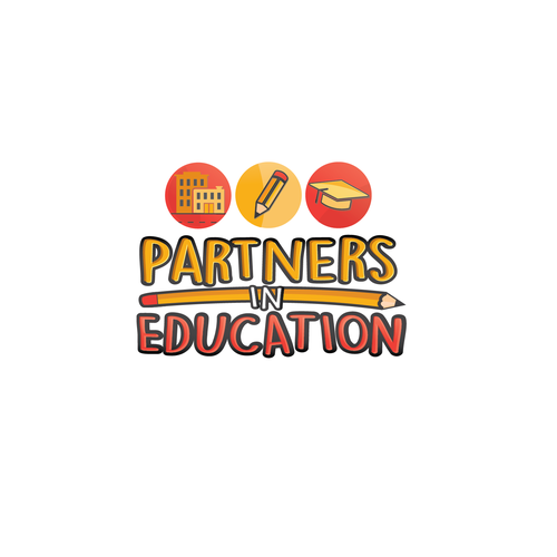 Partnership logo with the title 'Partners in Education'