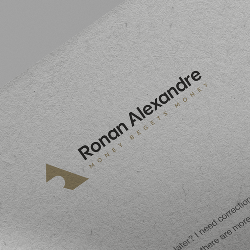 R brand with the title 'Clean and professional logo design depicting the letters R and A merged into a unique symbol.'