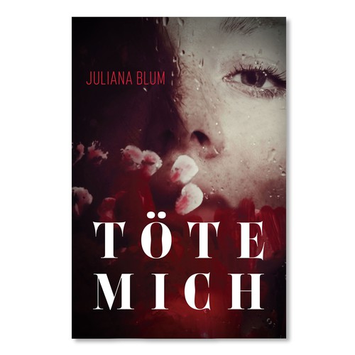 Surreal book cover with the title 'Book Cover Contest Entry'