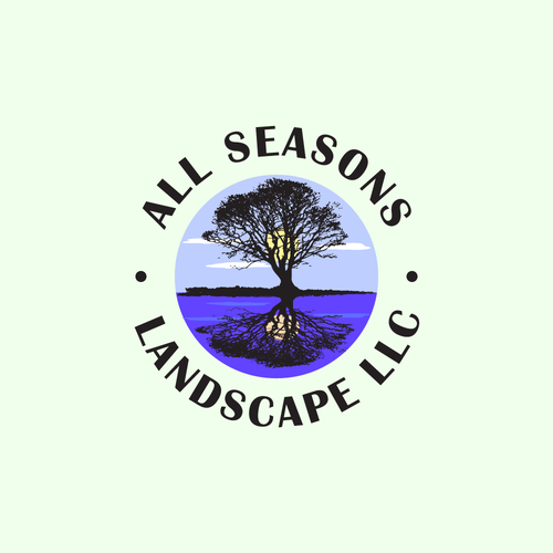 Scenery logo with the title 'Logo for landscape company'