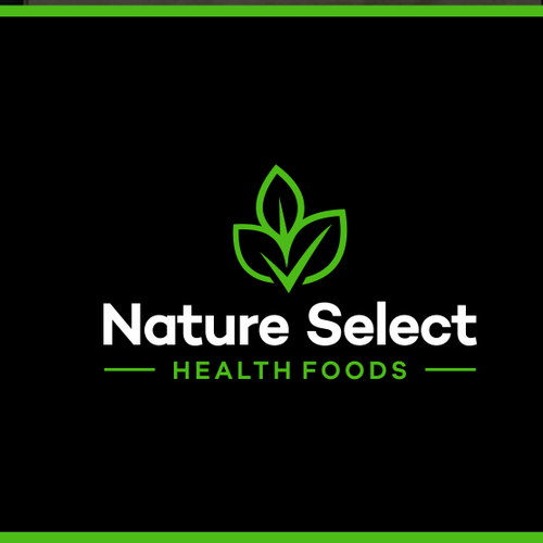 Supplement logo with the title 'LOGO for a Health Food Store'