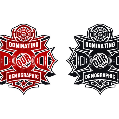 Urban design with the title 'Logo for new entertainment company & record label, D.O.D.'