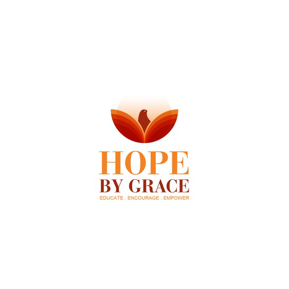 Community design with the title 'Hope By Grace Logo'