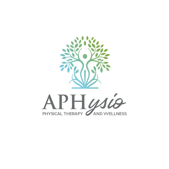 Healing logo with the title 'APHysio LLC Physical Therapy and Wellness'