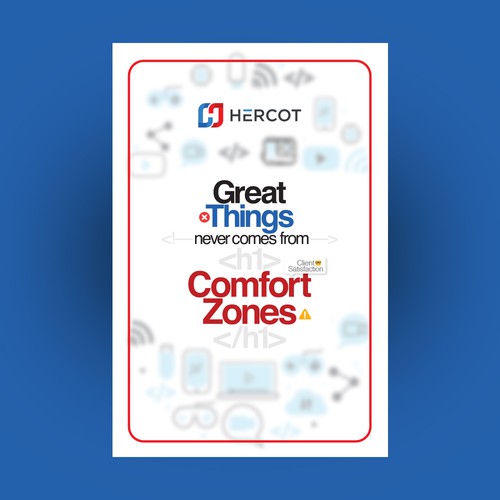 Wallpaper design with the title 'Wall Banner for Engineers'