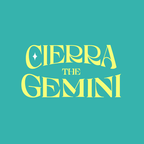 Magical logo with the title 'Tarot Inspired Branding '