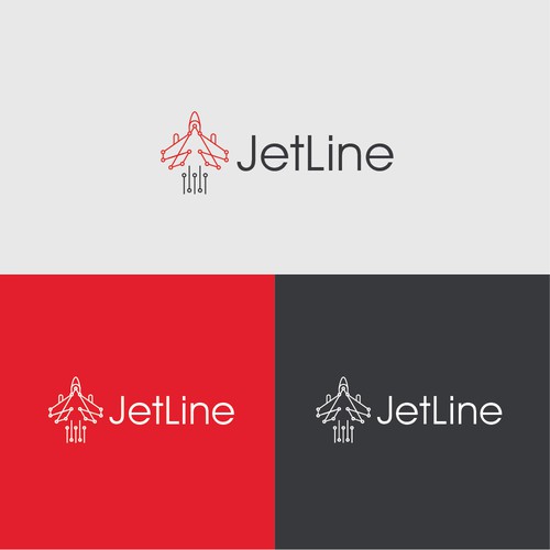 Jet logo with the title 'JetLine'