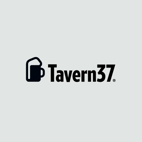 Golf club design with the title 'Clever Logo Desigb for Tavern37, a Golf Restaurant at a Luxury Resort'