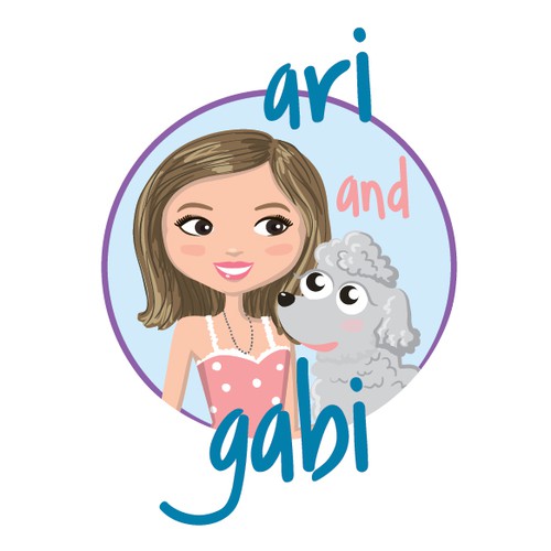 Portrait logo with the title 'Adventures of Arianna and Gabby '