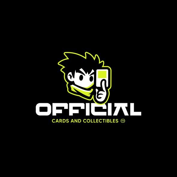 Mascot brand with the title 'Logo design for an online geek/collectibles shop'