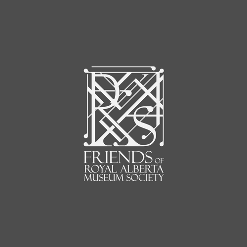 Art Nouveau design with the title 'FRAMS Logo'