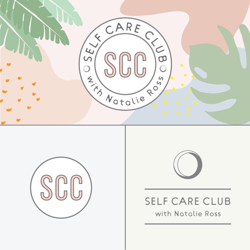 Pattern brand with the title 'Logo / Branding Design for Self Care Podcast'