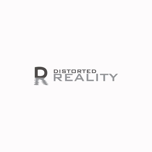 Augmented reality logo with the title 'Distorted Reality: Augmented and virtual reality. Overlaying a whole new reality on the real world.'