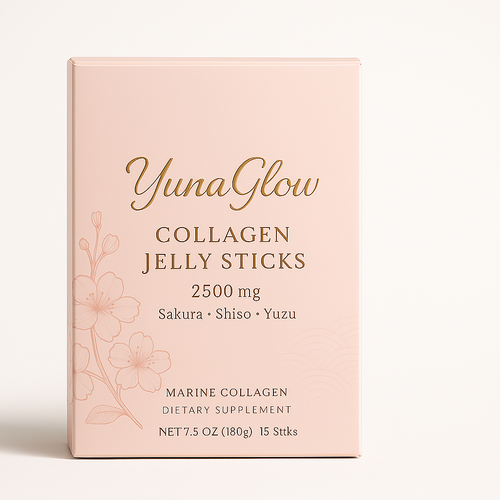 Feminine packaging with the title 'packaging design for skin care '