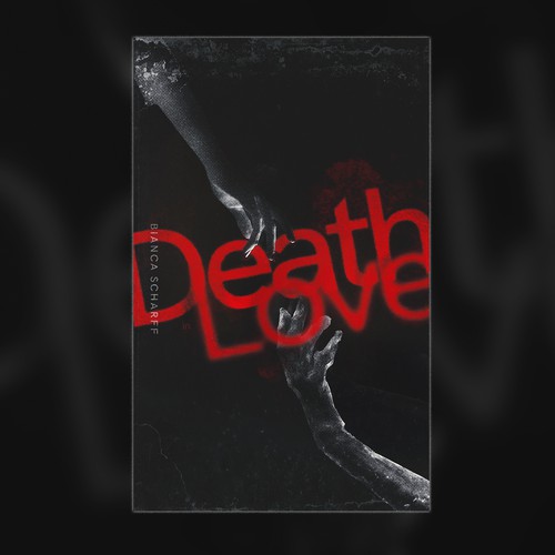 Death design with the title 'Romantic Death book cover'