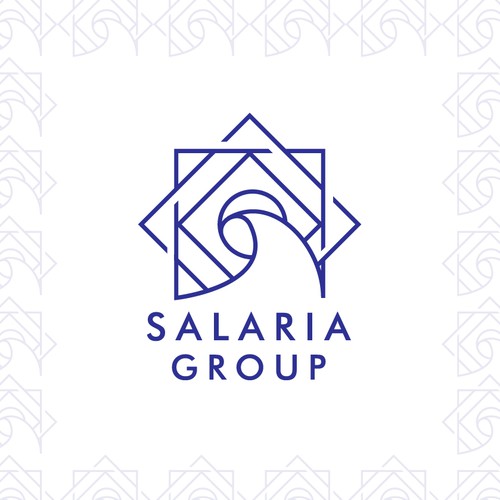 Road design with the title 'Logo mark for a Consulting Business'