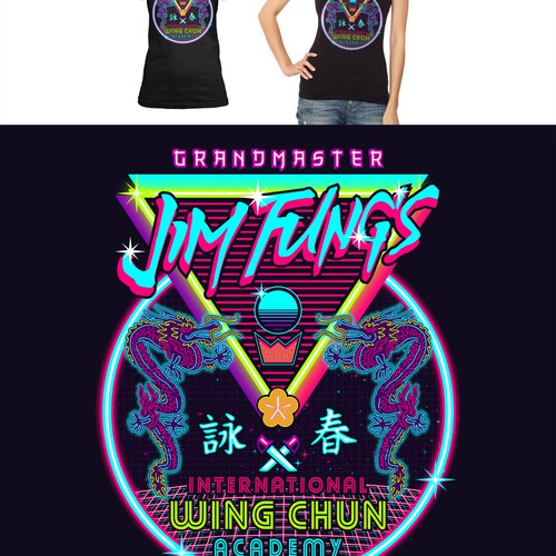 neon shirt designs