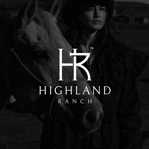 Hosting logo with the title 'Highland Ranch Insignia Concept'