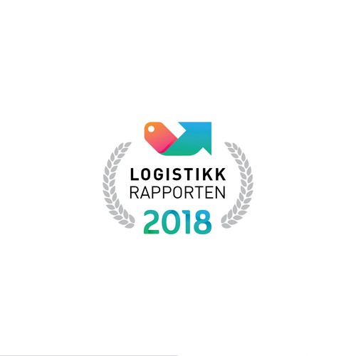 Logistics logo with the title 'Logistikkrapporten logo'
