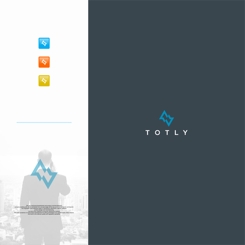 Computer brand with the title 'totly'