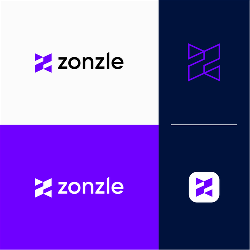 Z design with the title 'z + play button'