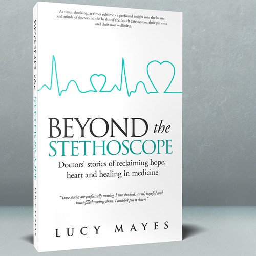 Heart book cover with the title 'Beyond the Stethoscope'
