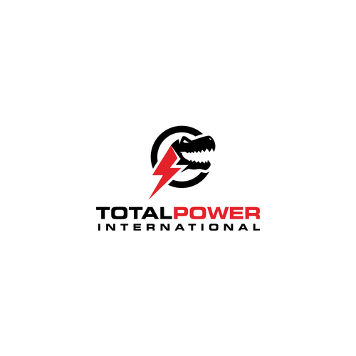 T-rex logo with the title 'Total power solution'