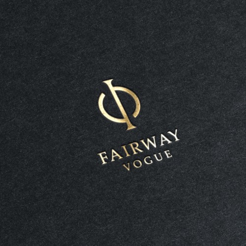 Greek logo with the title 'Logo Design option for Womens luxury Golf Apparel'