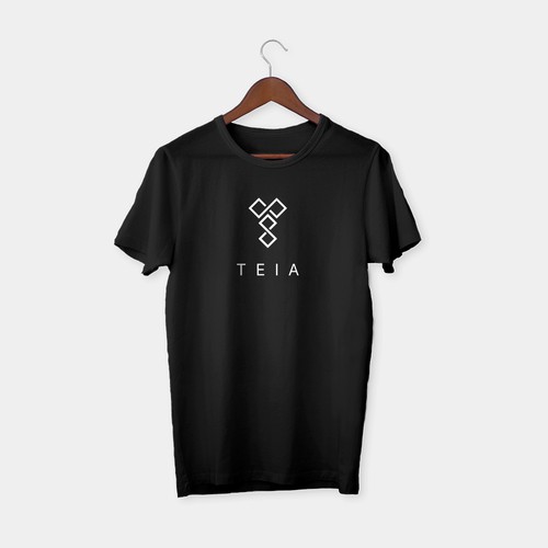 Tv show logo with the title '‘TEIA’ , a fashionable brand logo design'